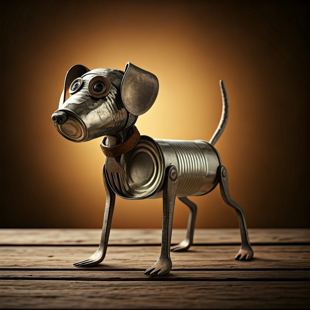 Dog sculpture.   by @Phoebe