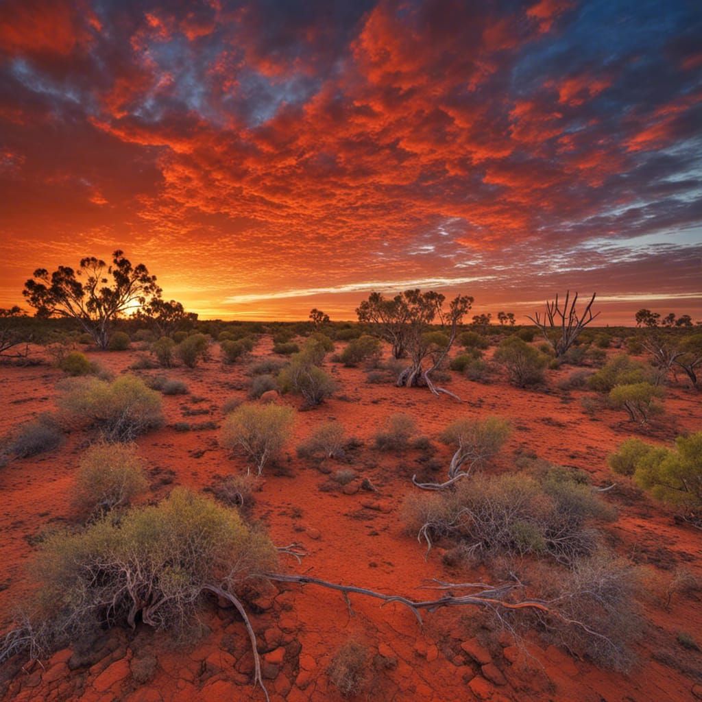 An Outback Sunrise