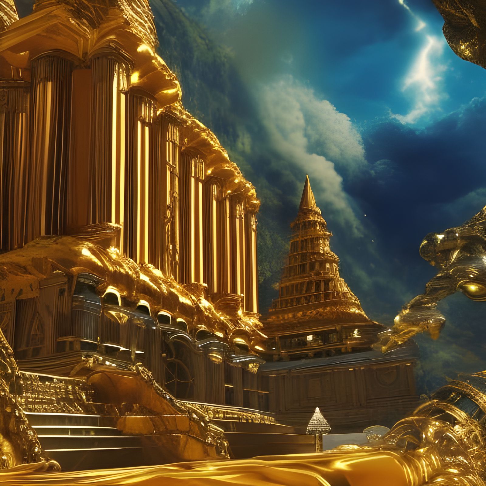 El Dorado, Lost City of Gold  by @Zardoz