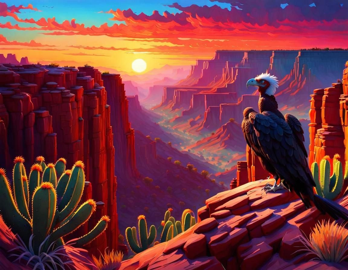 After all the Vulture Knows When Your Last Hour is Coming ⌛️  by @Chelle