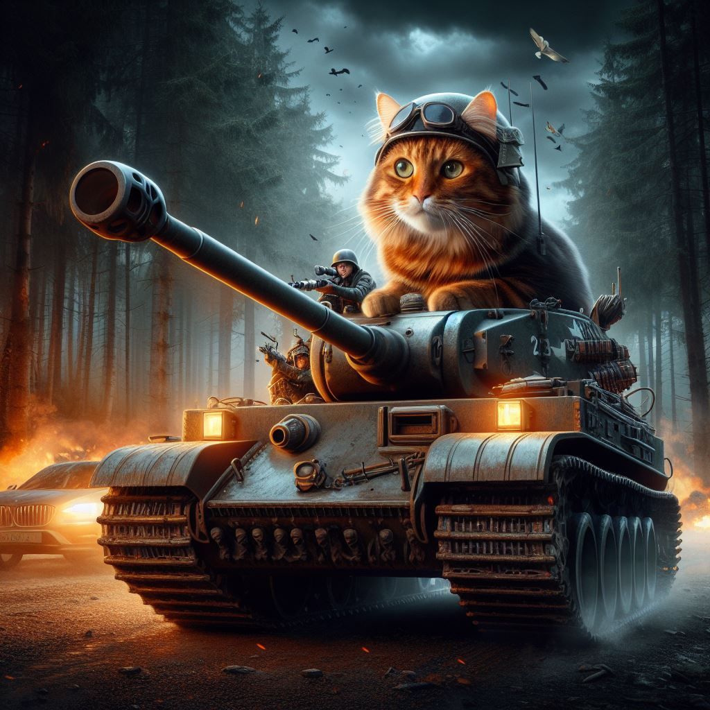 Cat Tank Driver
