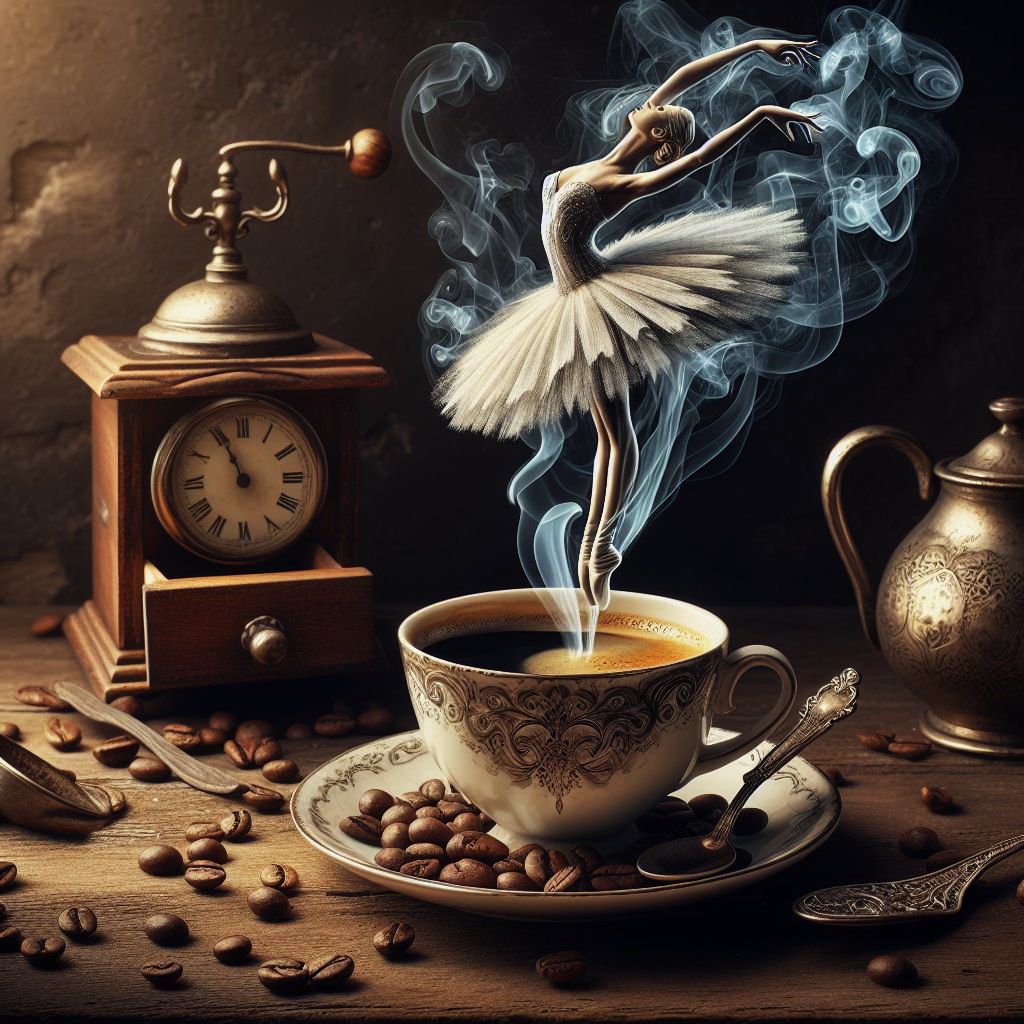 A Coffee as light as a Ballerina