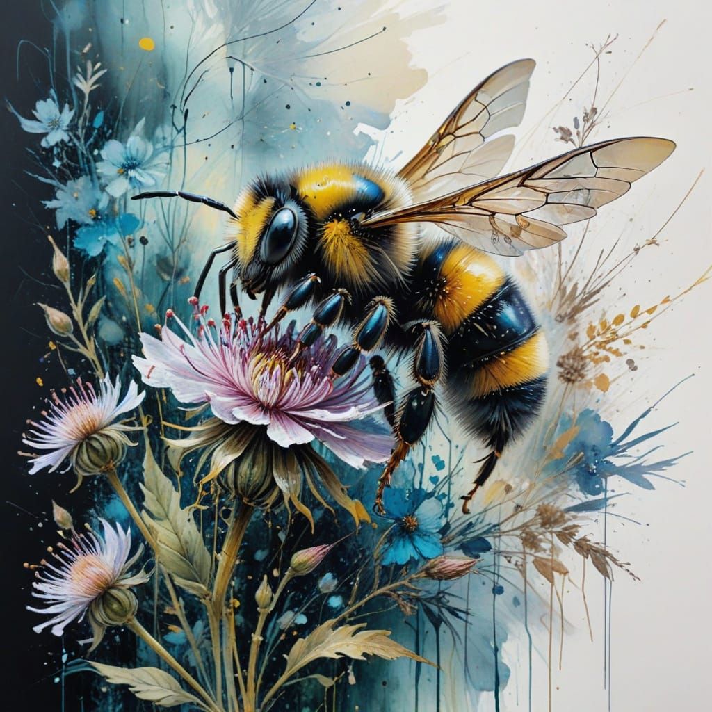 Bzzzzz Bee  by @Nicaile