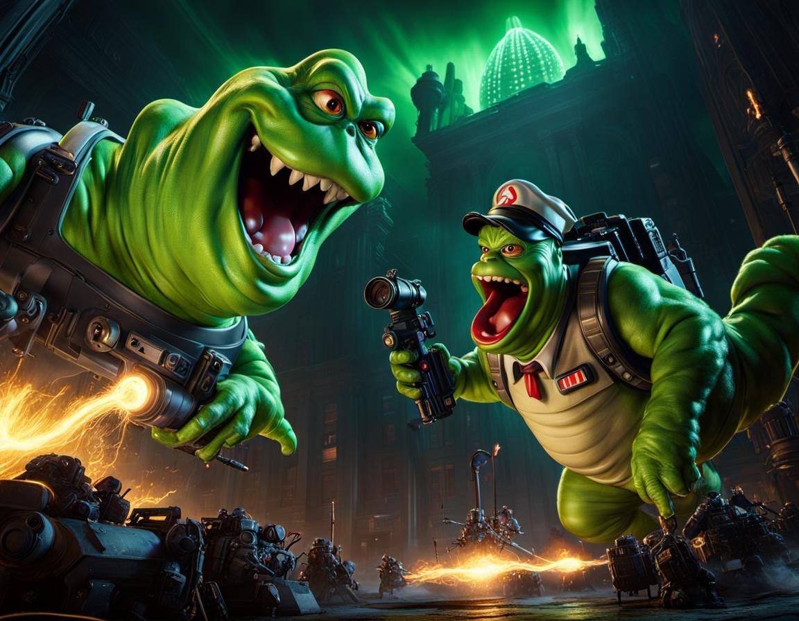 Slimer Vs. Slimer II