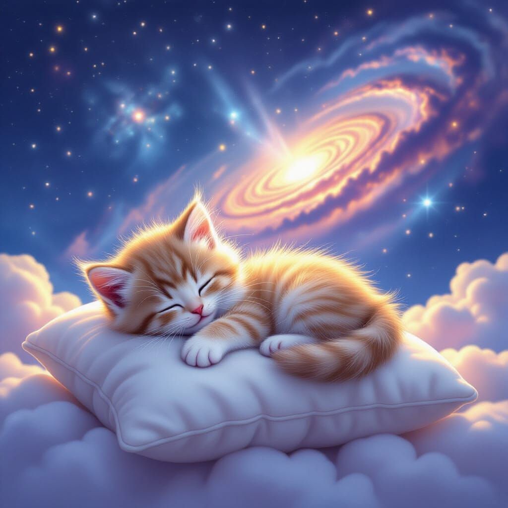 Fluffy Kitten  by @CHM