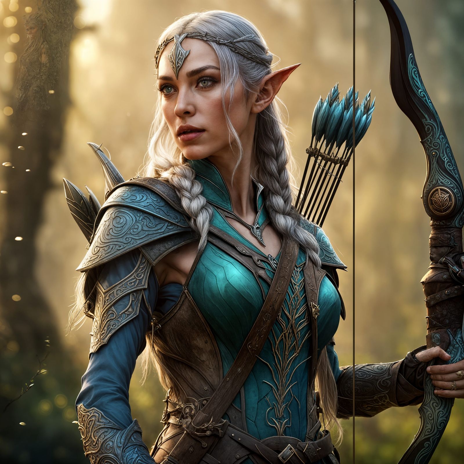 Beautiful Elven Archer