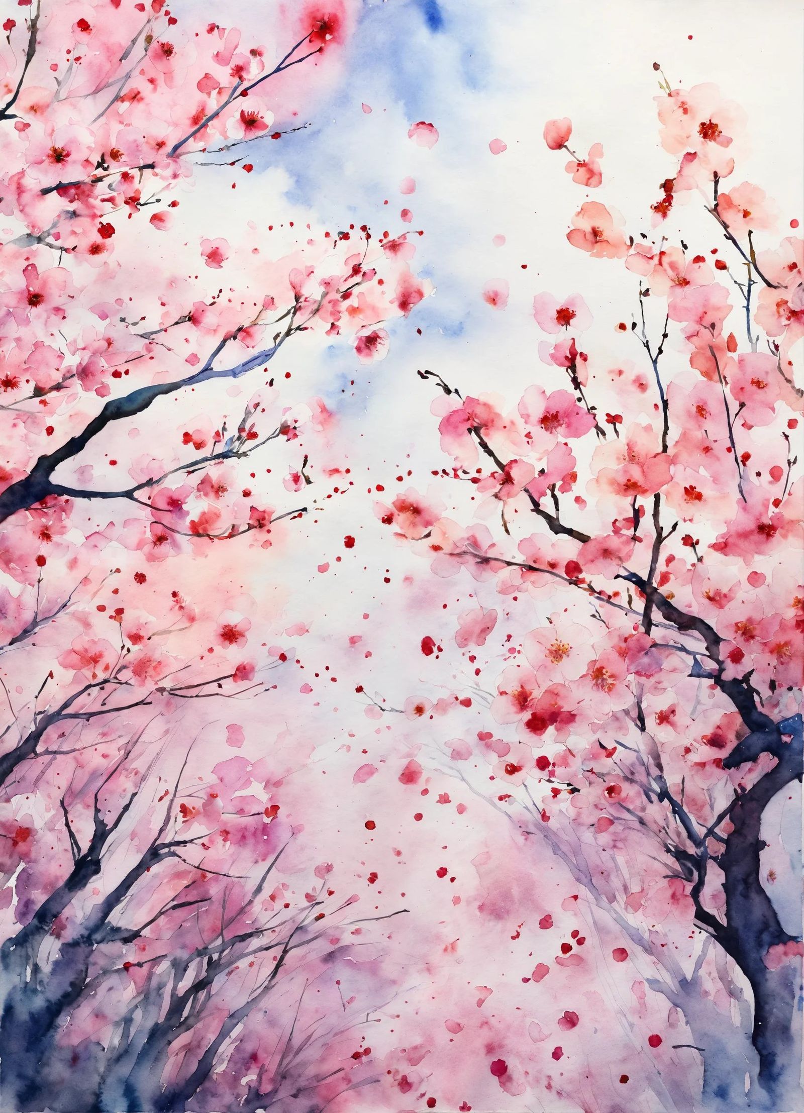 Japanese cherry blossoms