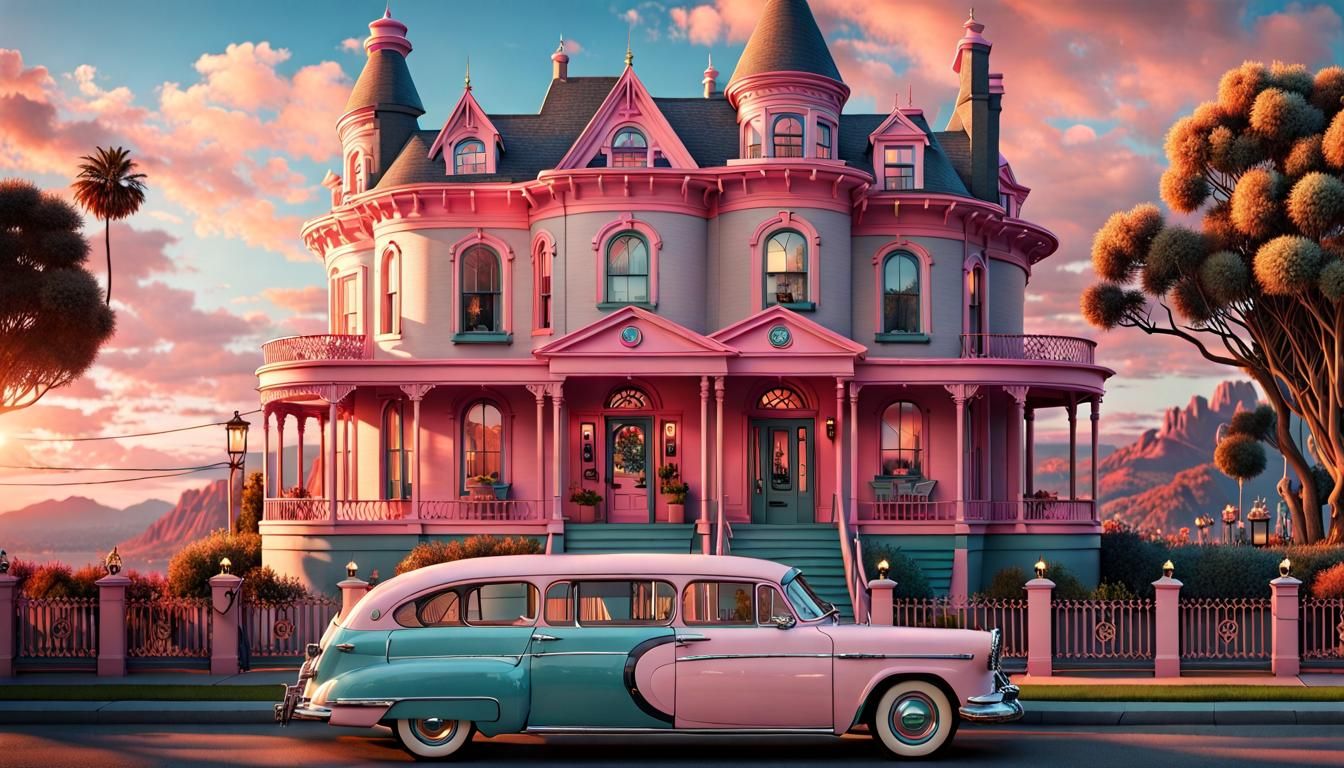 Tickey Tacky House  by @Dorkish