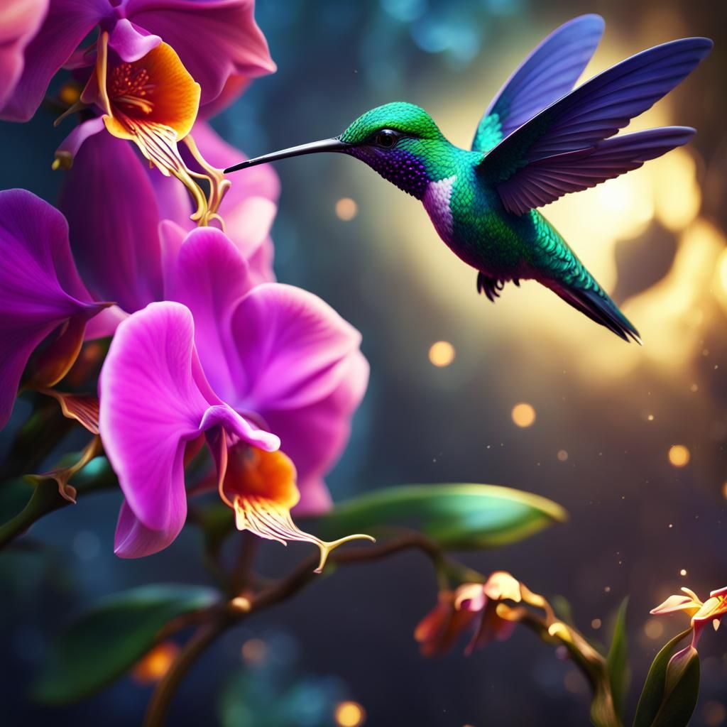 Bird paradise 8 - AI Generated Artwork - NightCafe Creator