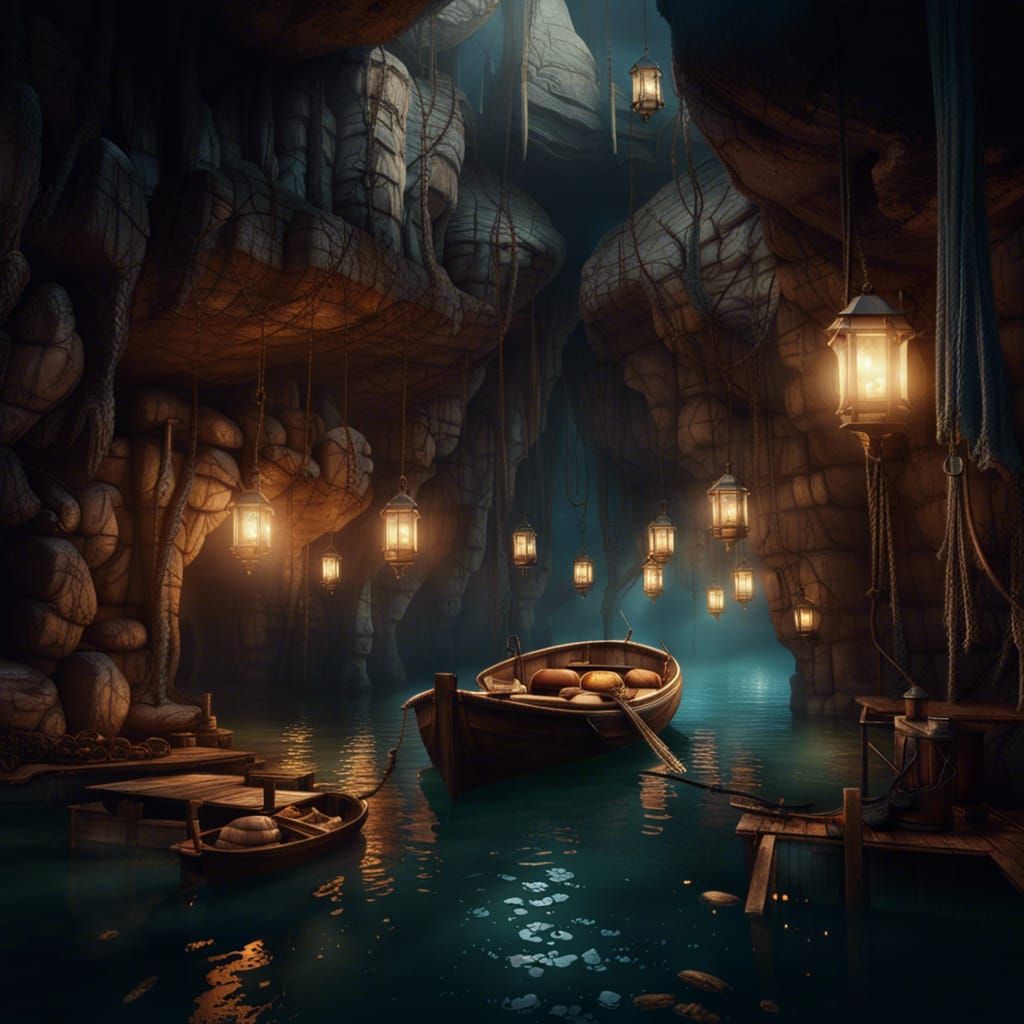 The Pirate Cove  by @MirageAnne