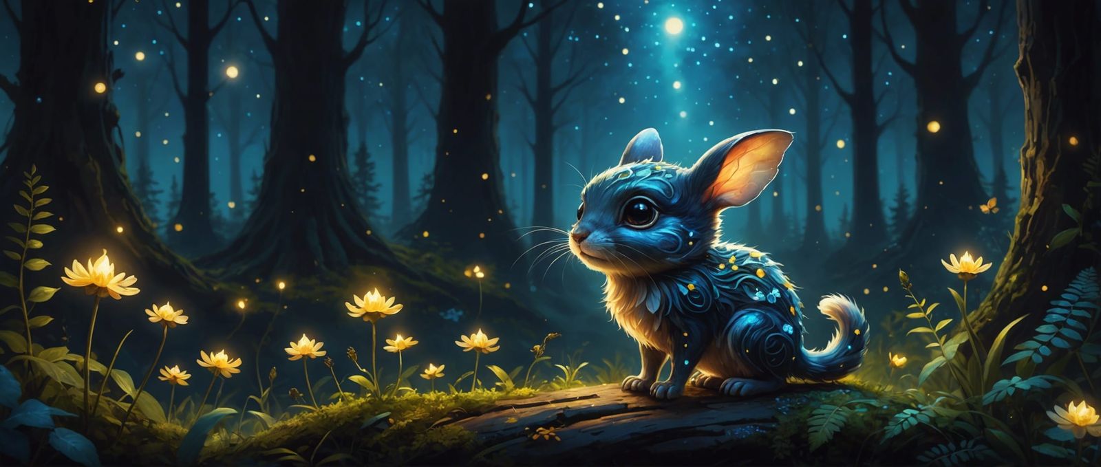 fantasy forest  by @skeller