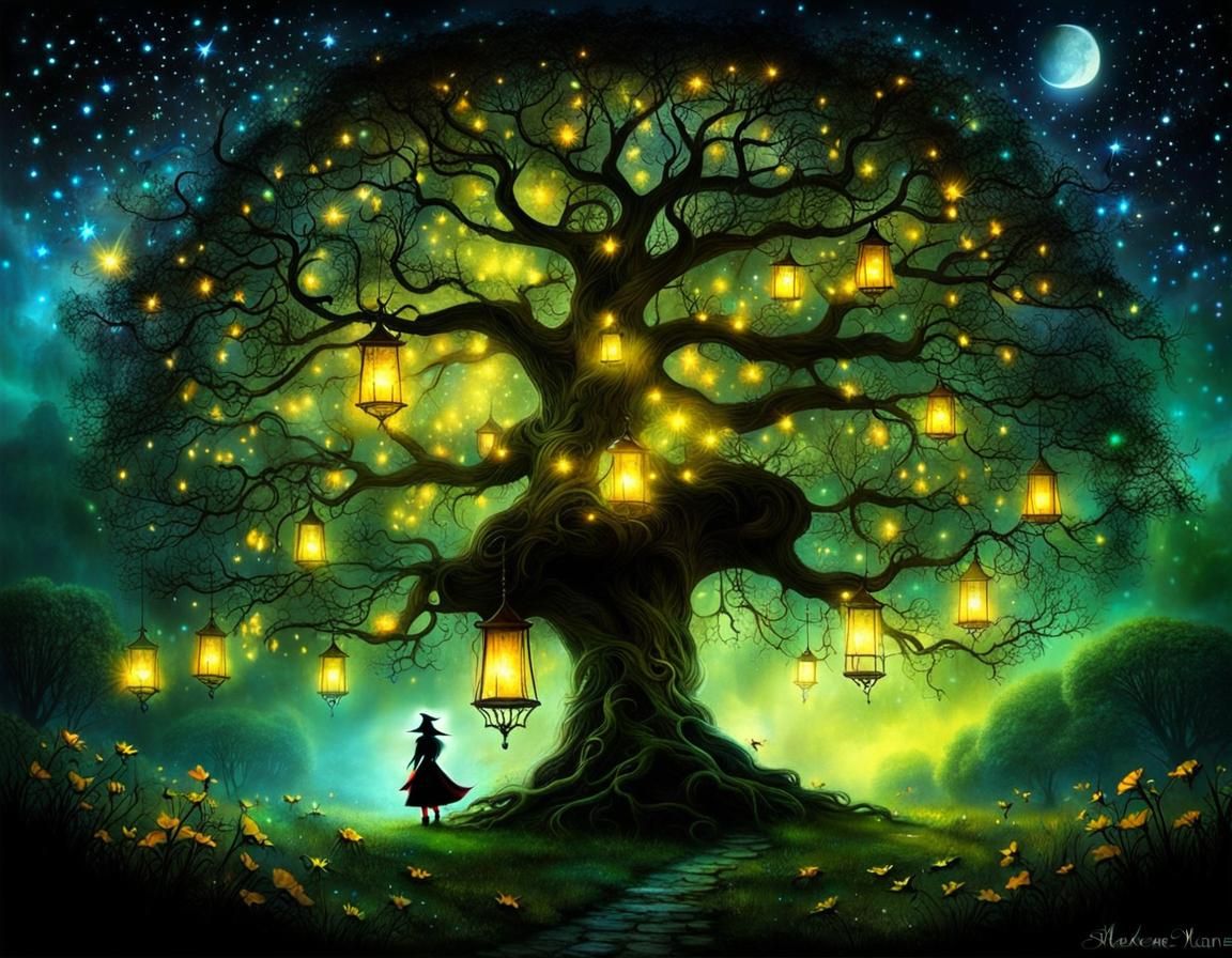 Light in the night  by @Huginn