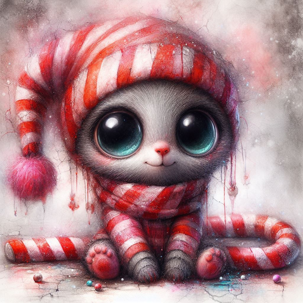 Candy Cane Creature
