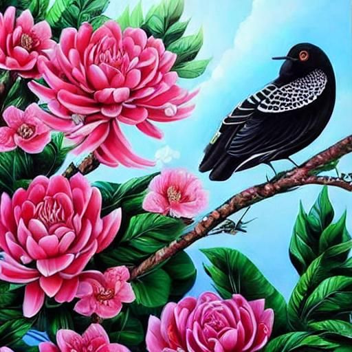 Fairies dancing, excellent composition, crisp clear details