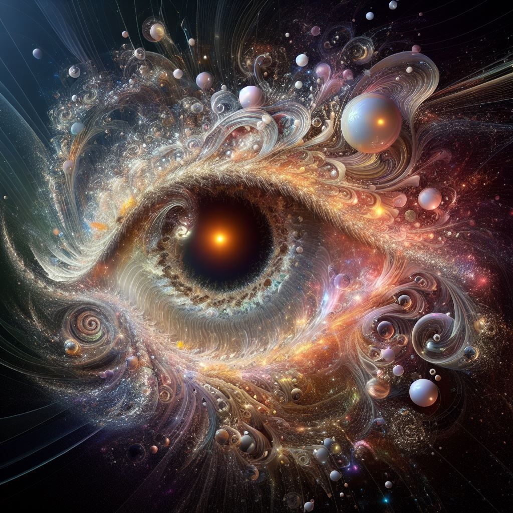 The eye of the universe