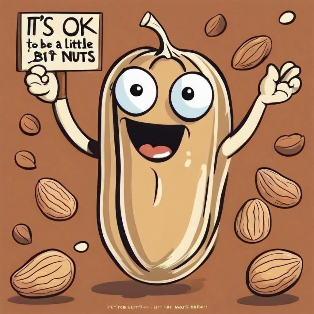 It's okay to be a little bit nuts  by @Simon C