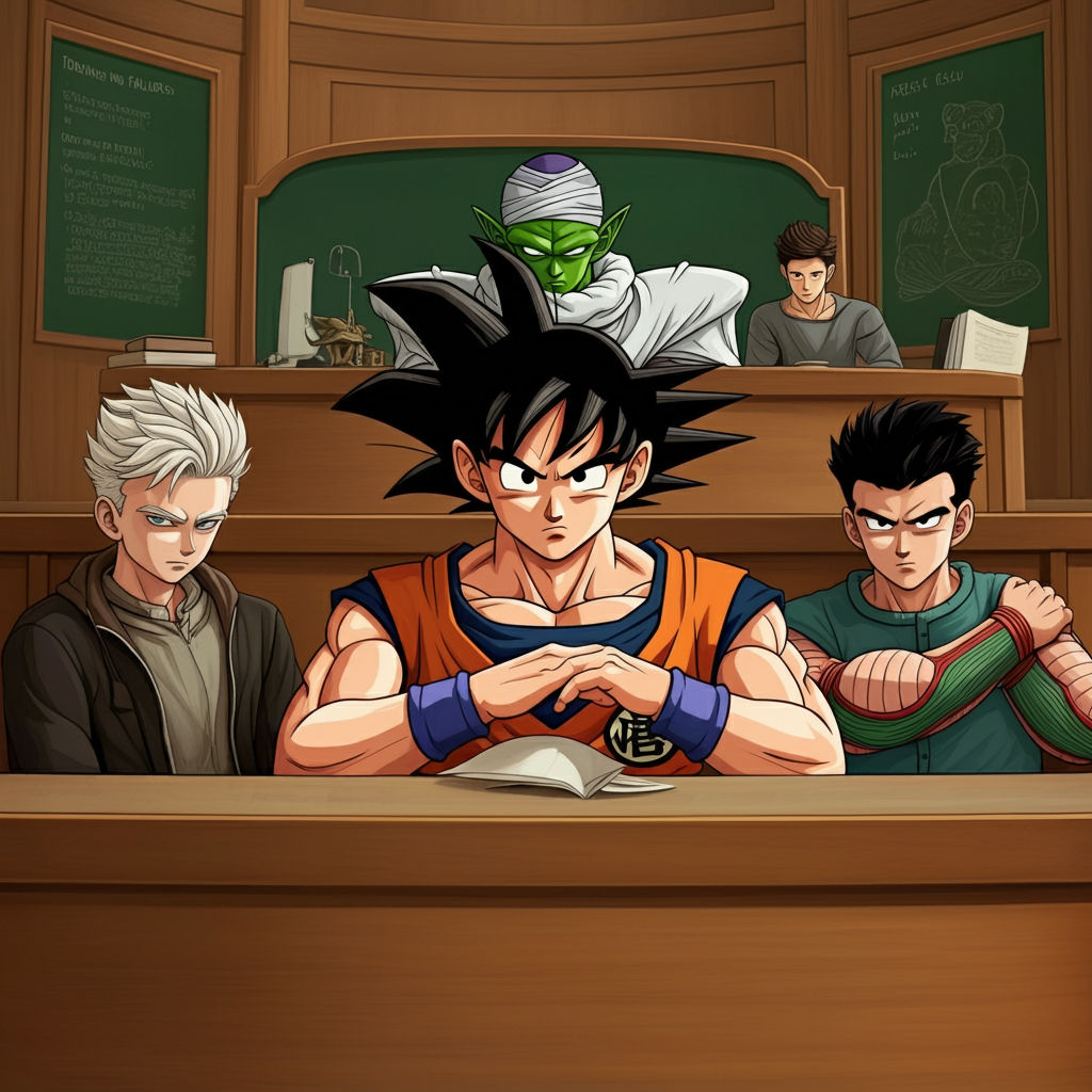 DBZ in manga college