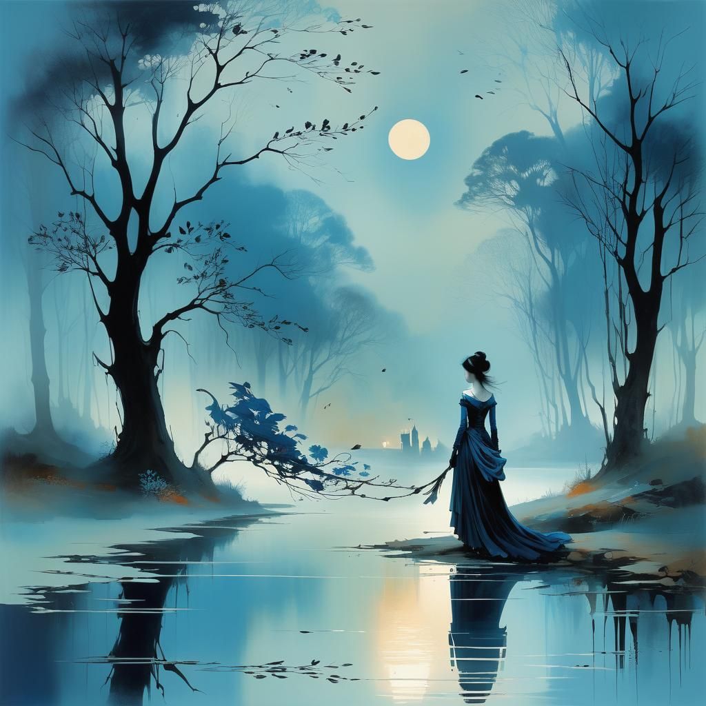 after the darkness of the night comes a new blue morning