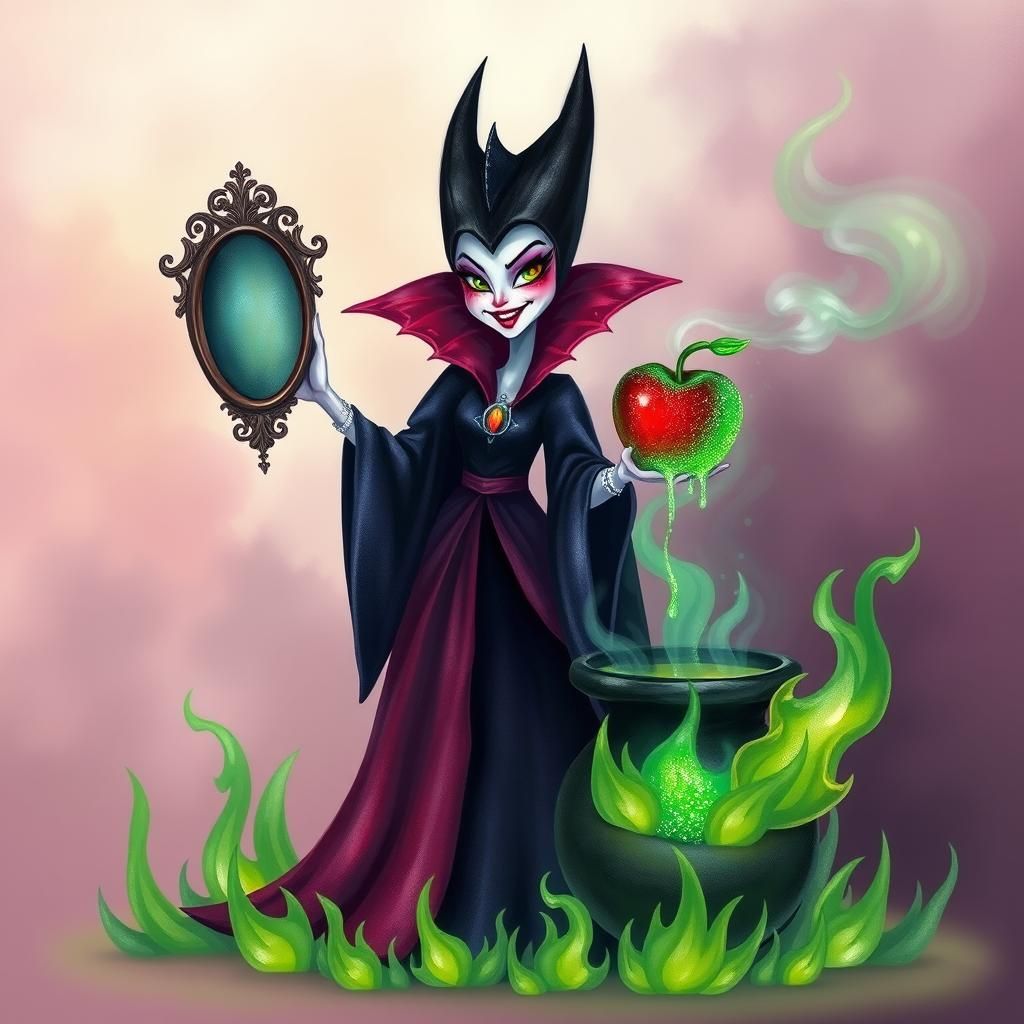 Evil witch queen