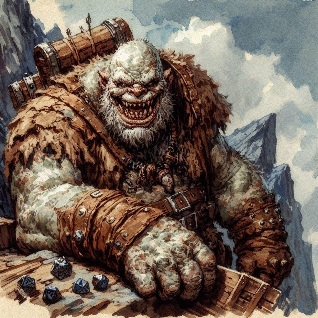 I'm Game if You Are - The Ogre (AD&D 2e)