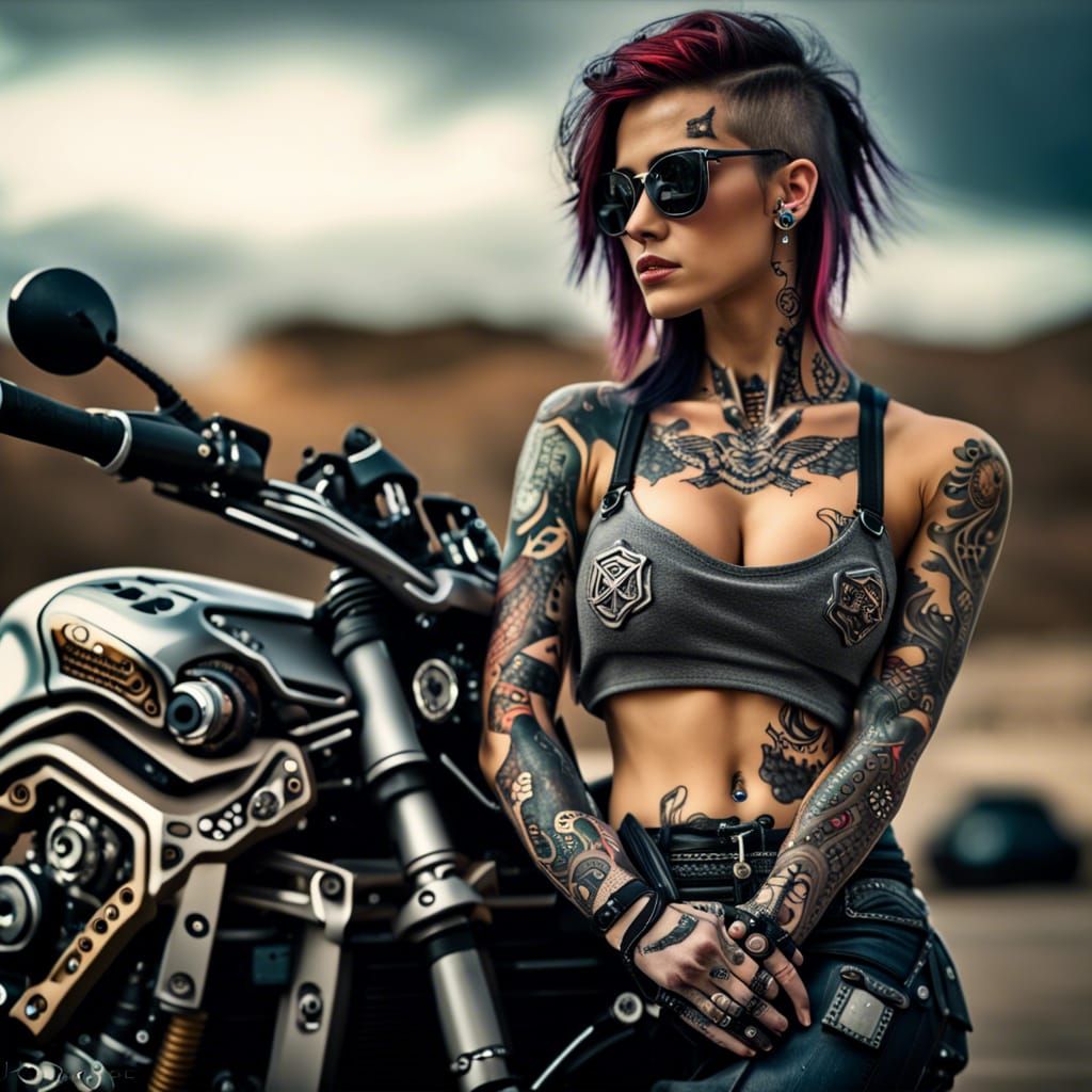 biker tattoos | tattoosboygirl.com/biker-tattoos/ | Kate Jones | Flickr