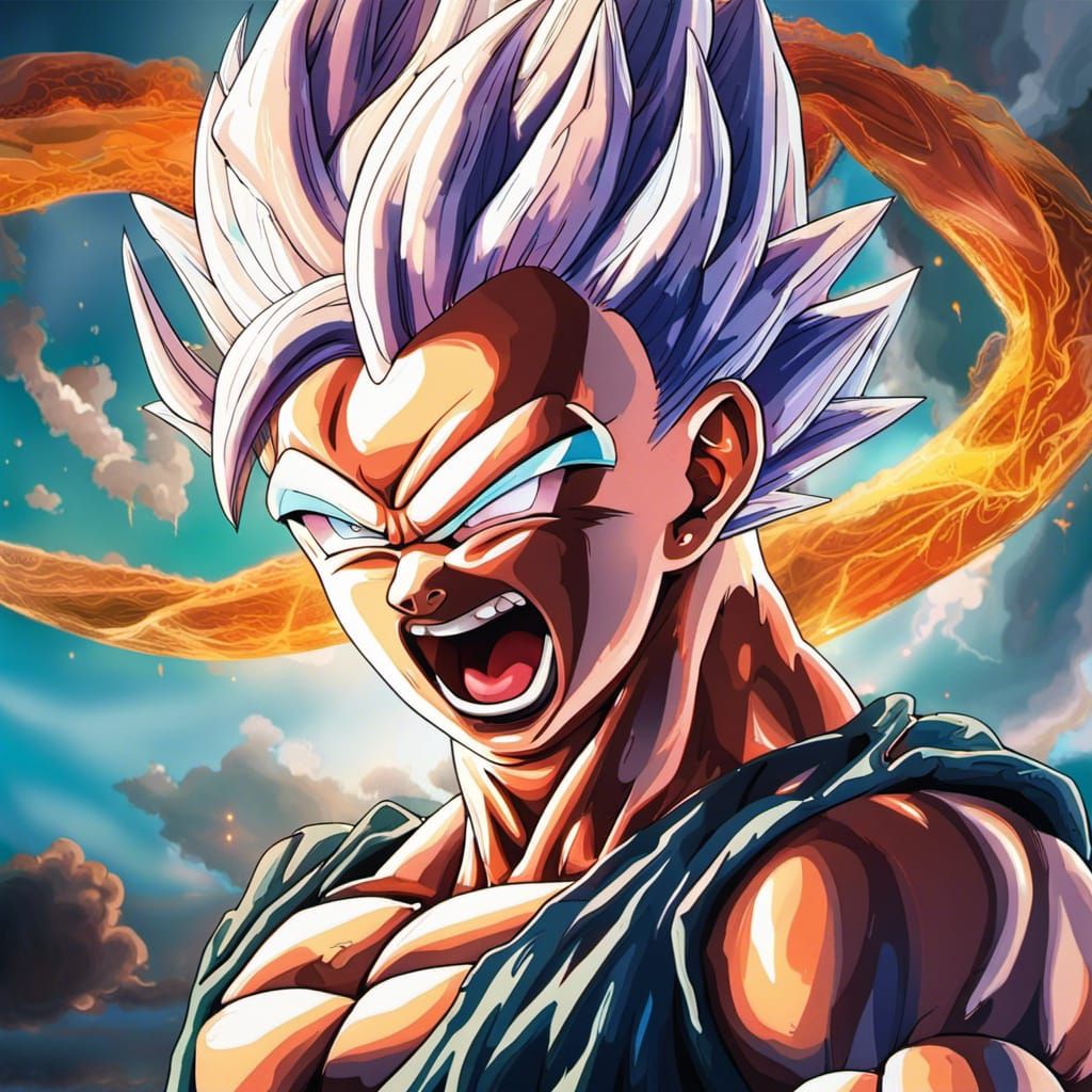 Dragon Ball Gohan God V2 Ai Generated Artwork Nightcafe Creator 9990