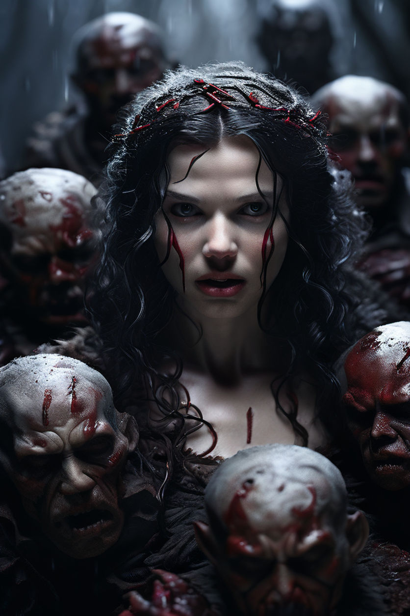 Dystopian Snow White and the 7 Mutants