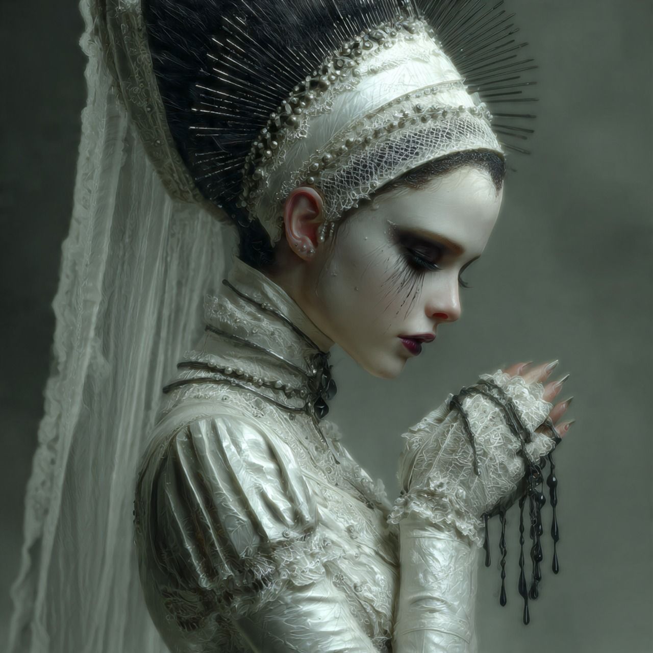 Bride of Frankenstein   by @Alice