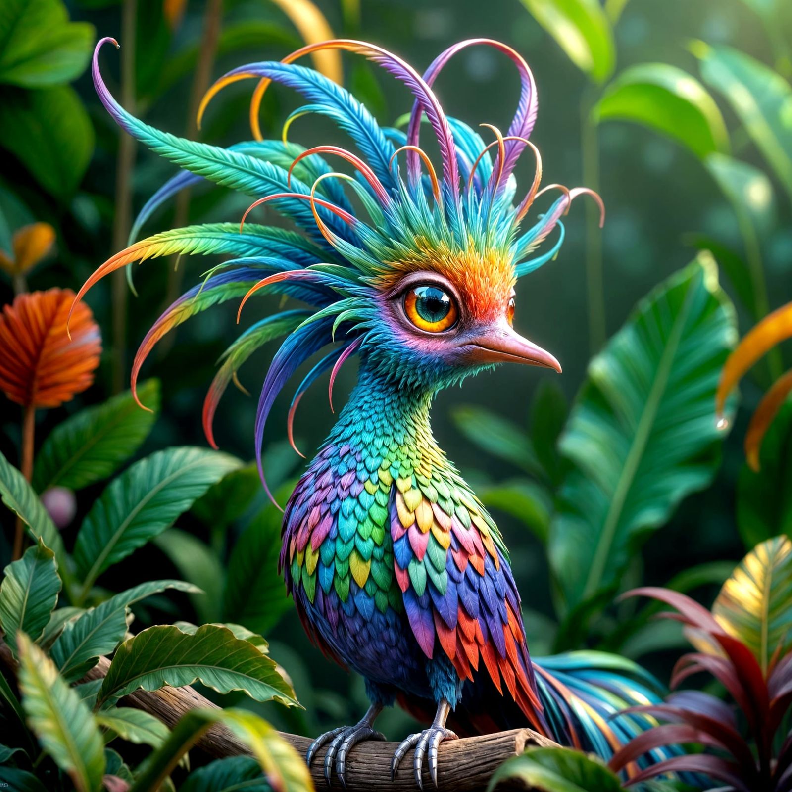 Vibrant Birds