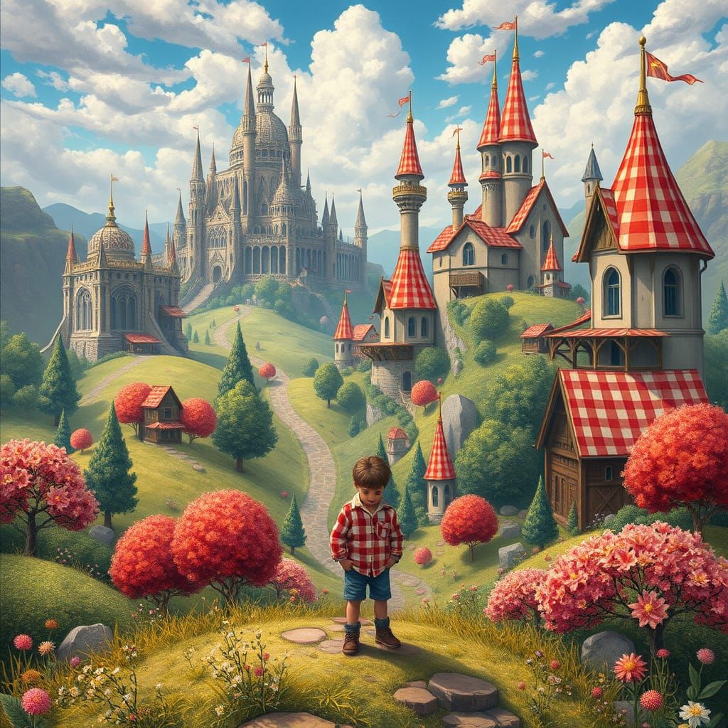 World of Gingham  by @Lady of the Thorns