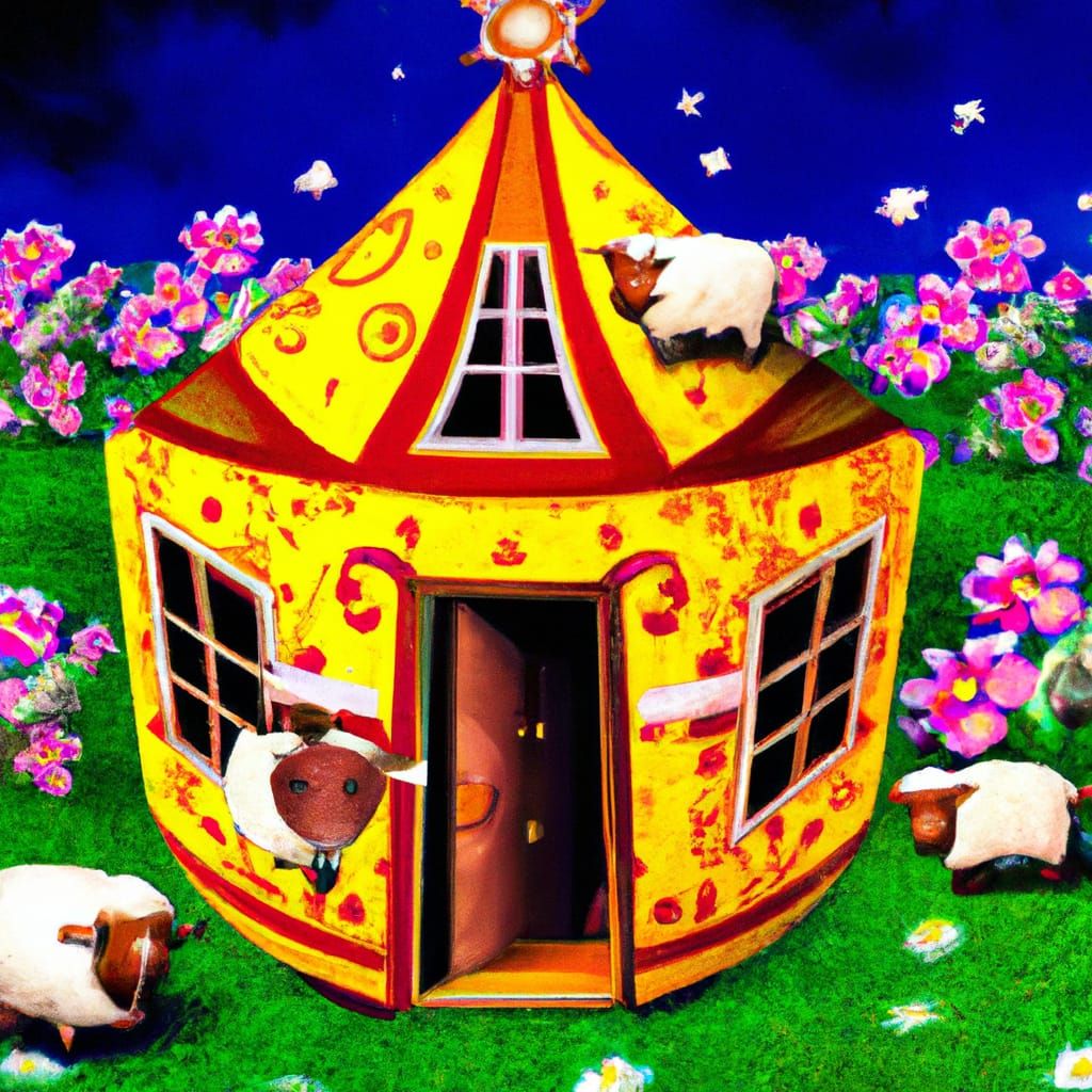 Animal House psychedelic art