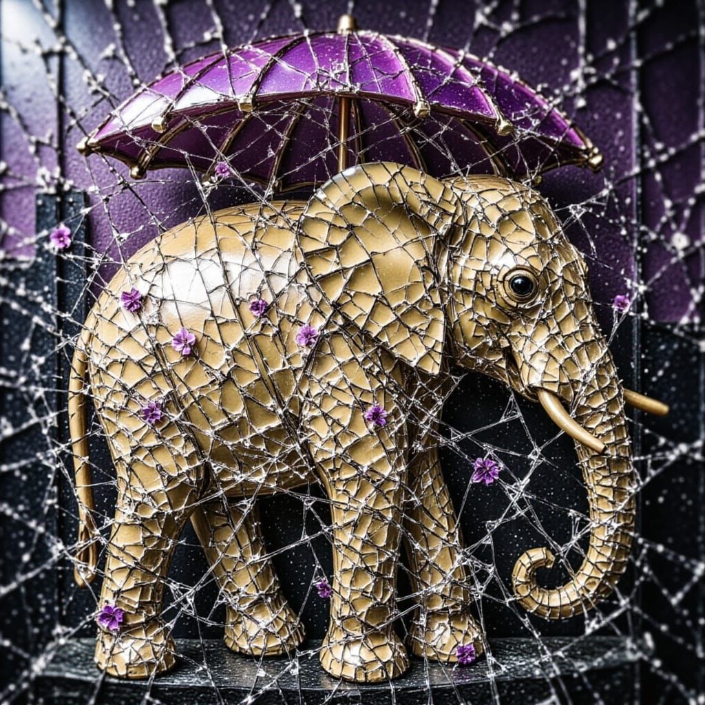 Shattered glass LoRA (Flux) - AI Image Generator - NightCafe