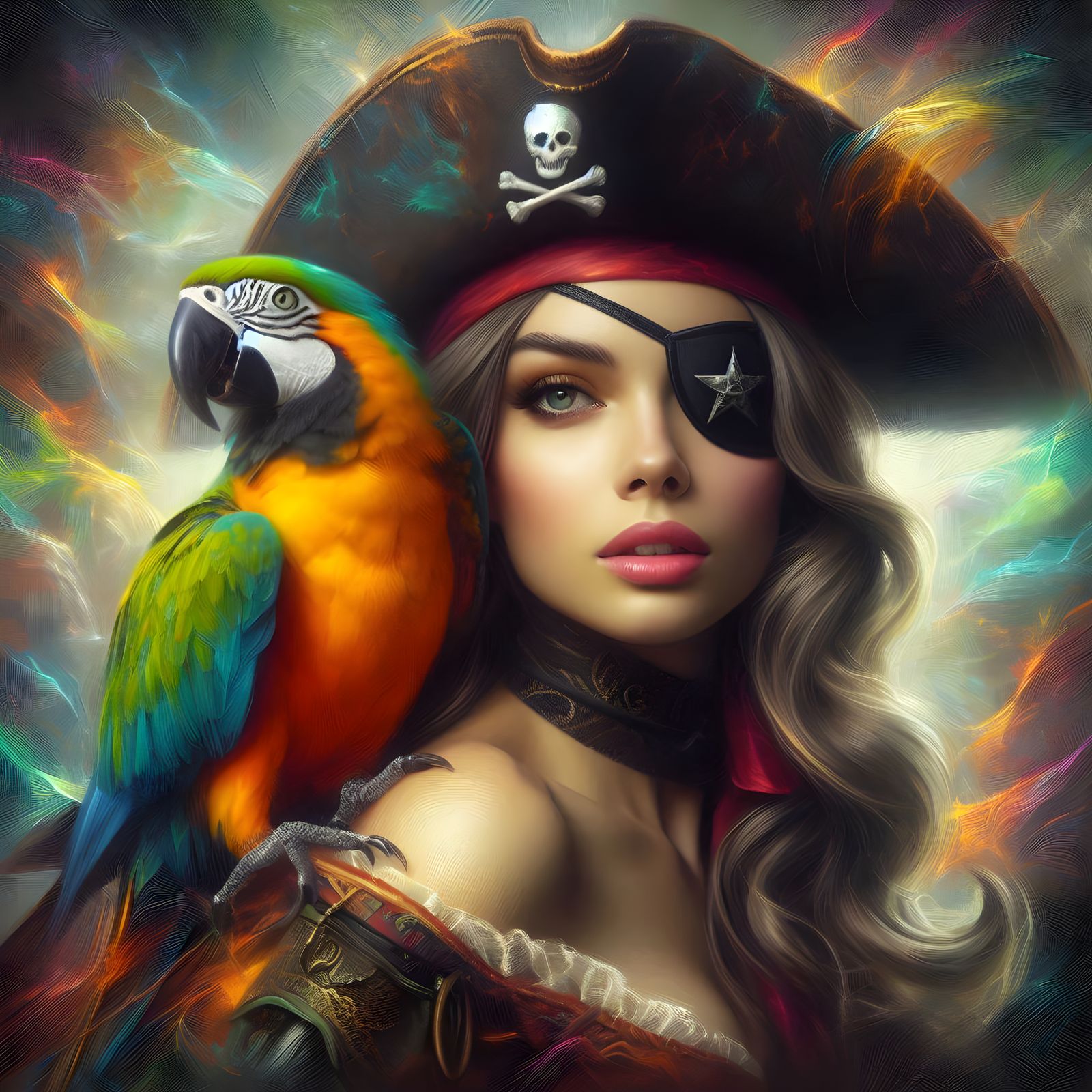 Pirate And Parrot #2