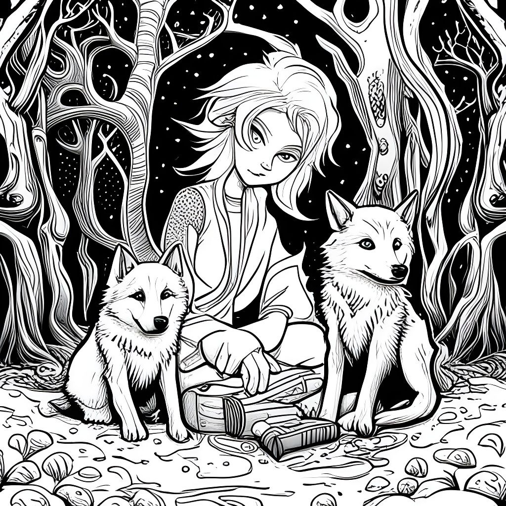 Forest friends  by @undefined