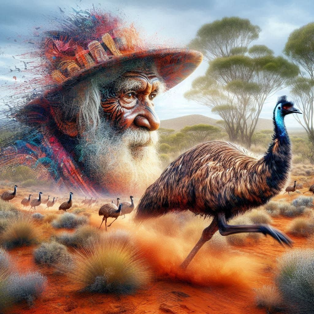 He can run the pants off a kangaroo