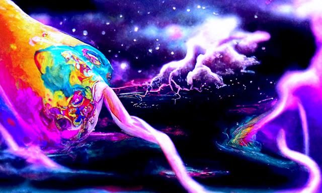 The world is your tornado, ever spinning away like a never e...