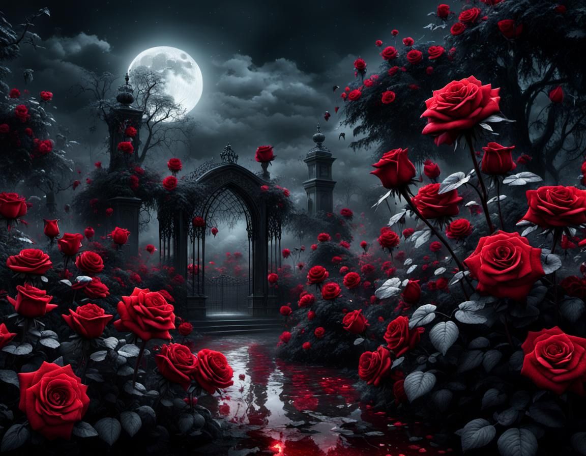 Blood Roses Bloom  by @Boxingjedi