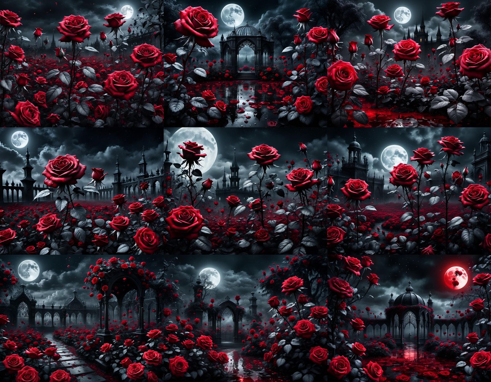 Blood Roses Bloom