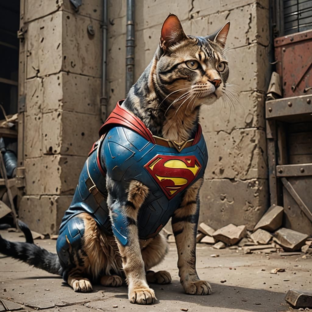 Buffed cat