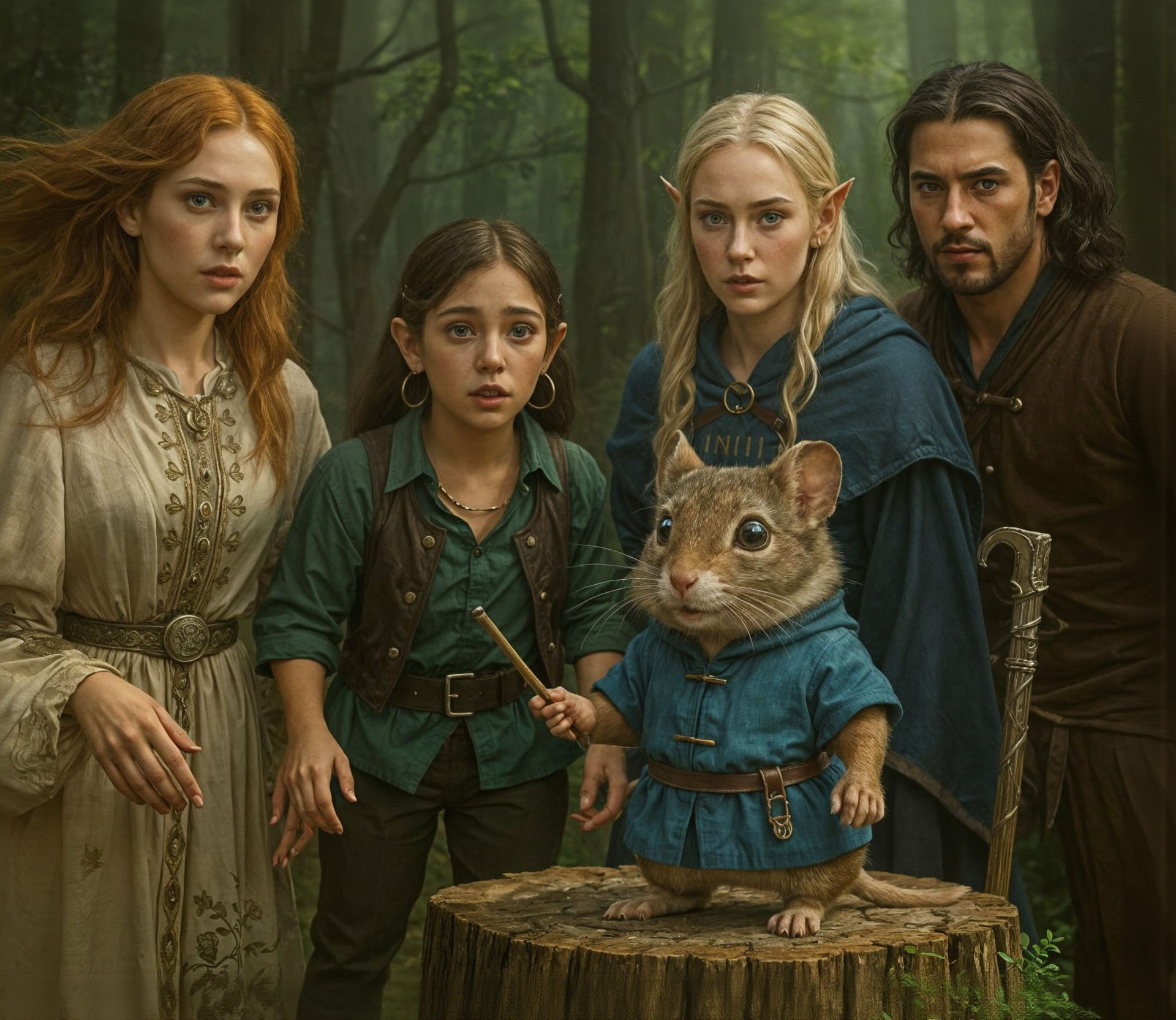 Gerbil Wizard Auditions To Join The Adventuring Party