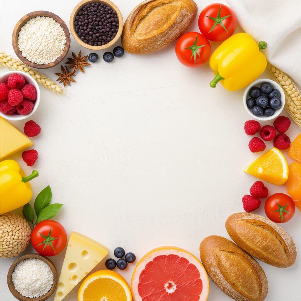 Strong Man with Dark Hair in Realistic Style