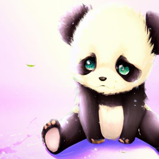 Baby panda - AI Generated Artwork - NightCafe Creator