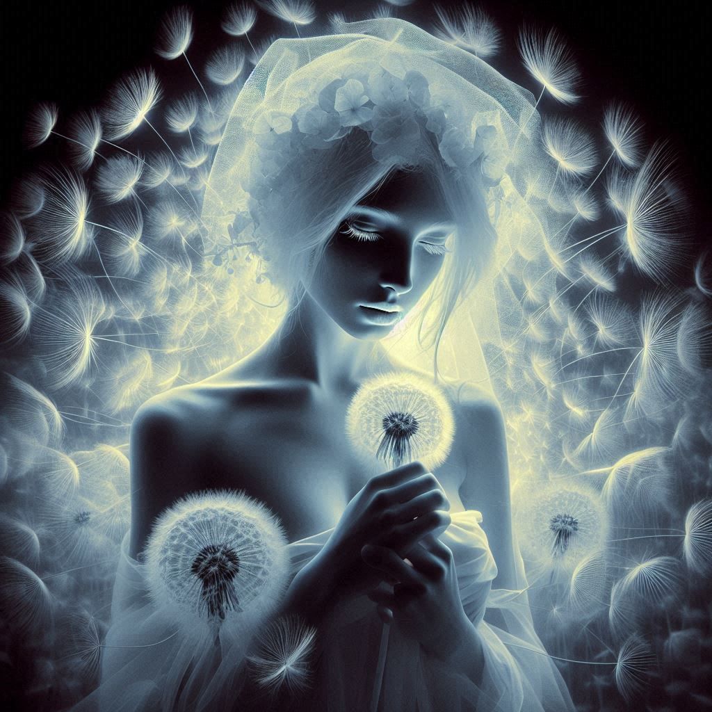 Ghostly Dandelions