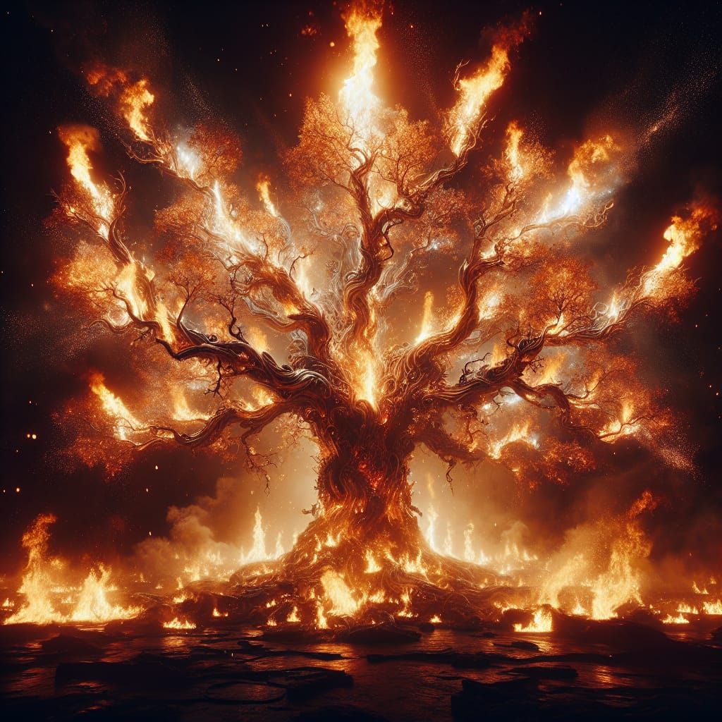 End of Yggdrasil  by @undefined