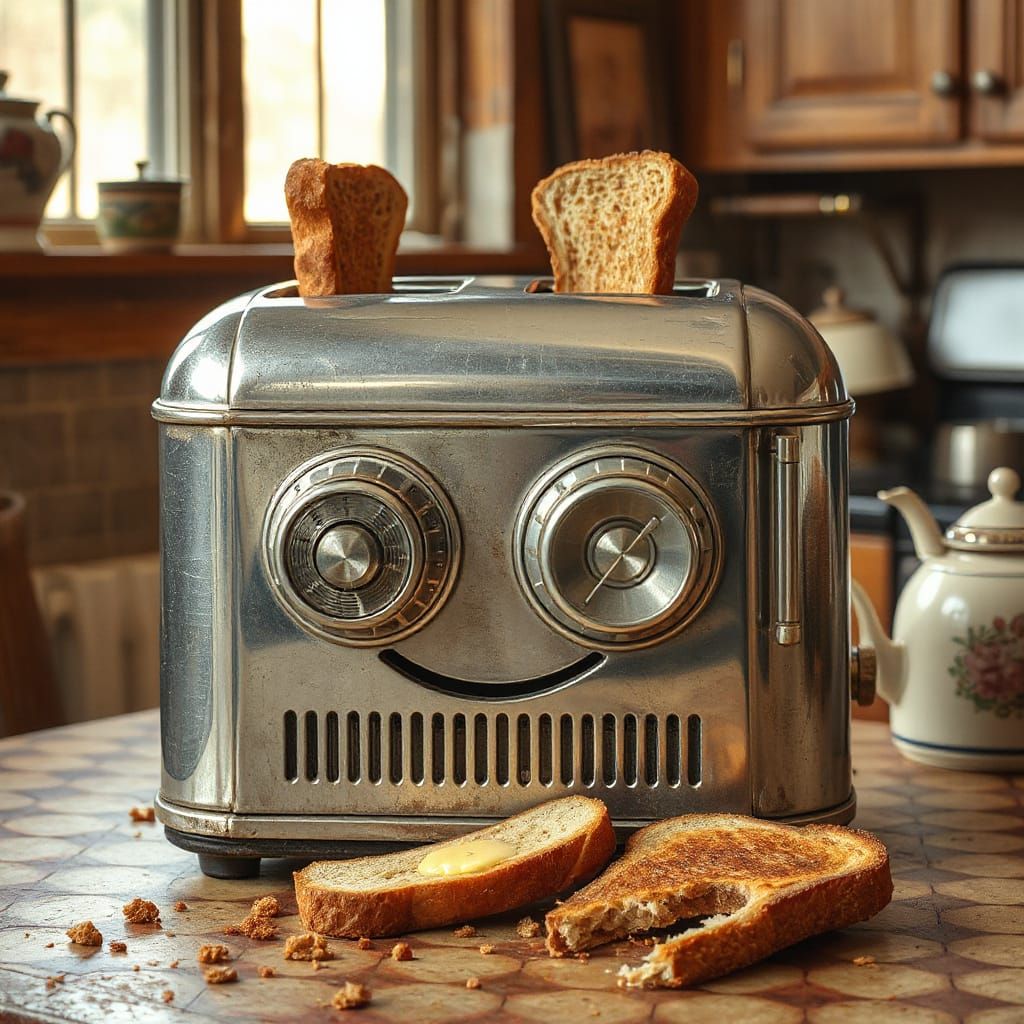 My toaster makes me smile everyday   by @James with no names