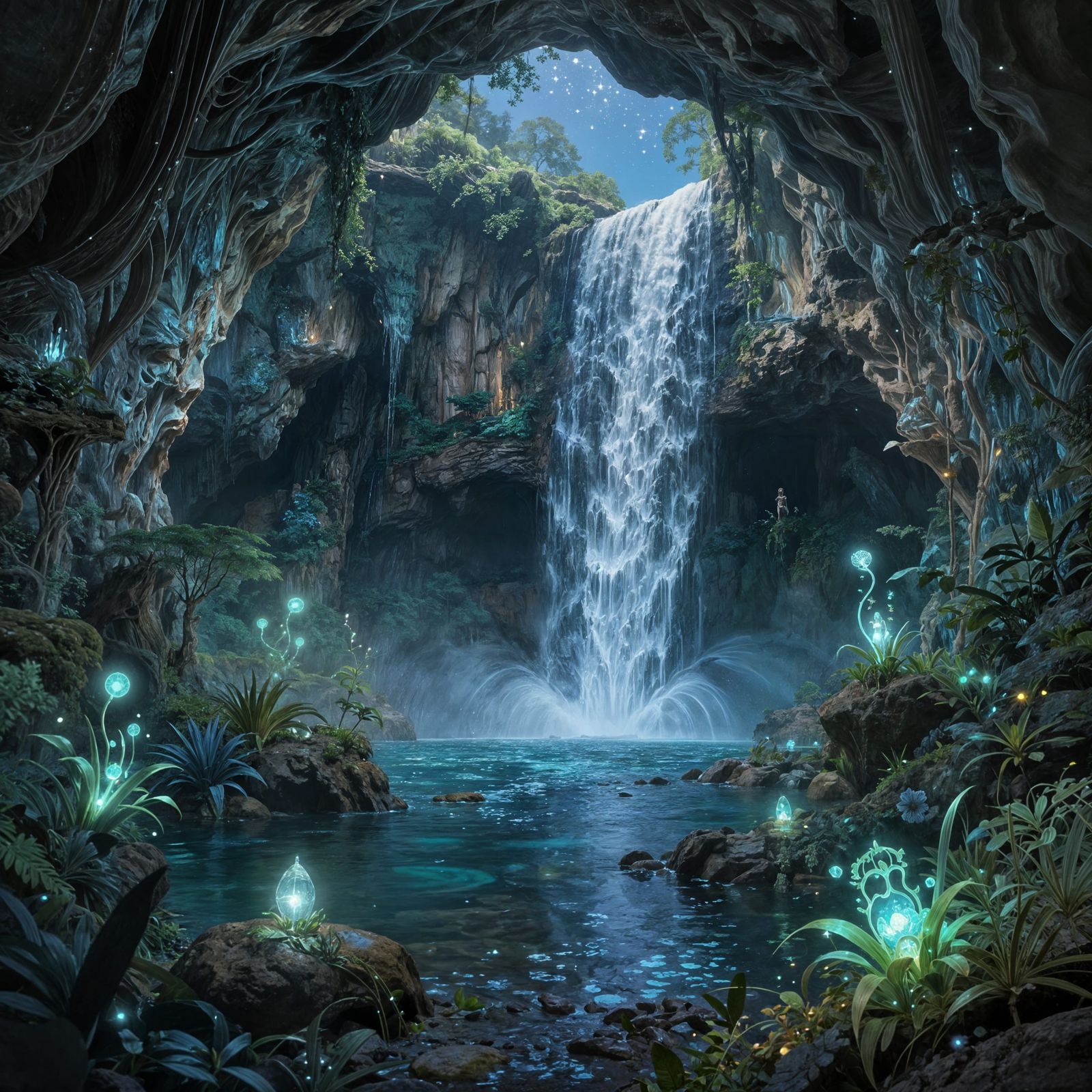 Hidden sanctuary  by @Laevos