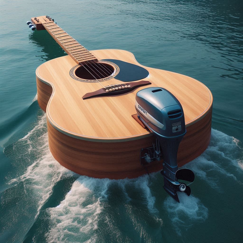 guitar boat
