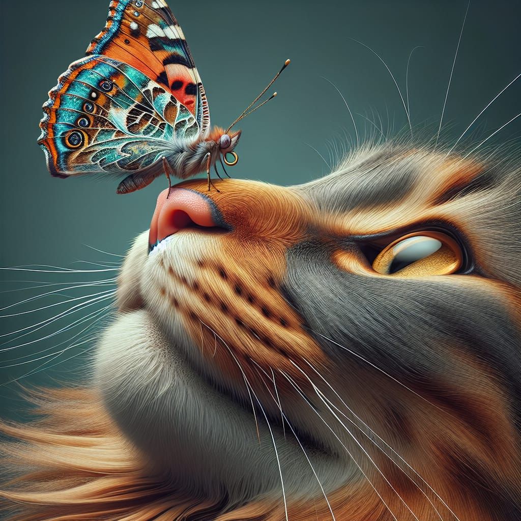 Unexpected meeting  by @Fred