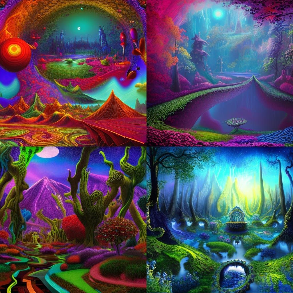 psychedelic wonderland