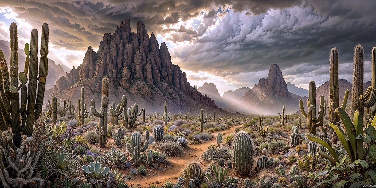 A trail in the desert - Oldies Goldies #27